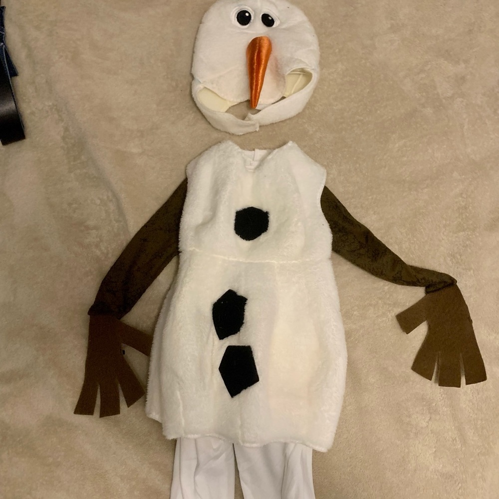 Olaf Halloween Costume Size 12-18mos